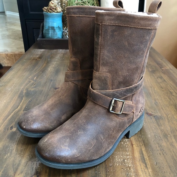 glendale waterproof leather boot